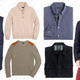 Walker Vest, $48 | Lambswool Shawl-Collar Sweater, $42 | Shoulder-Patch Cotton Crewneck Sweater, $54 | Washed Shirt in End-on-End Cotton, $36 | Moleskin Workshirt, $54 | Classic Peacoat, $119